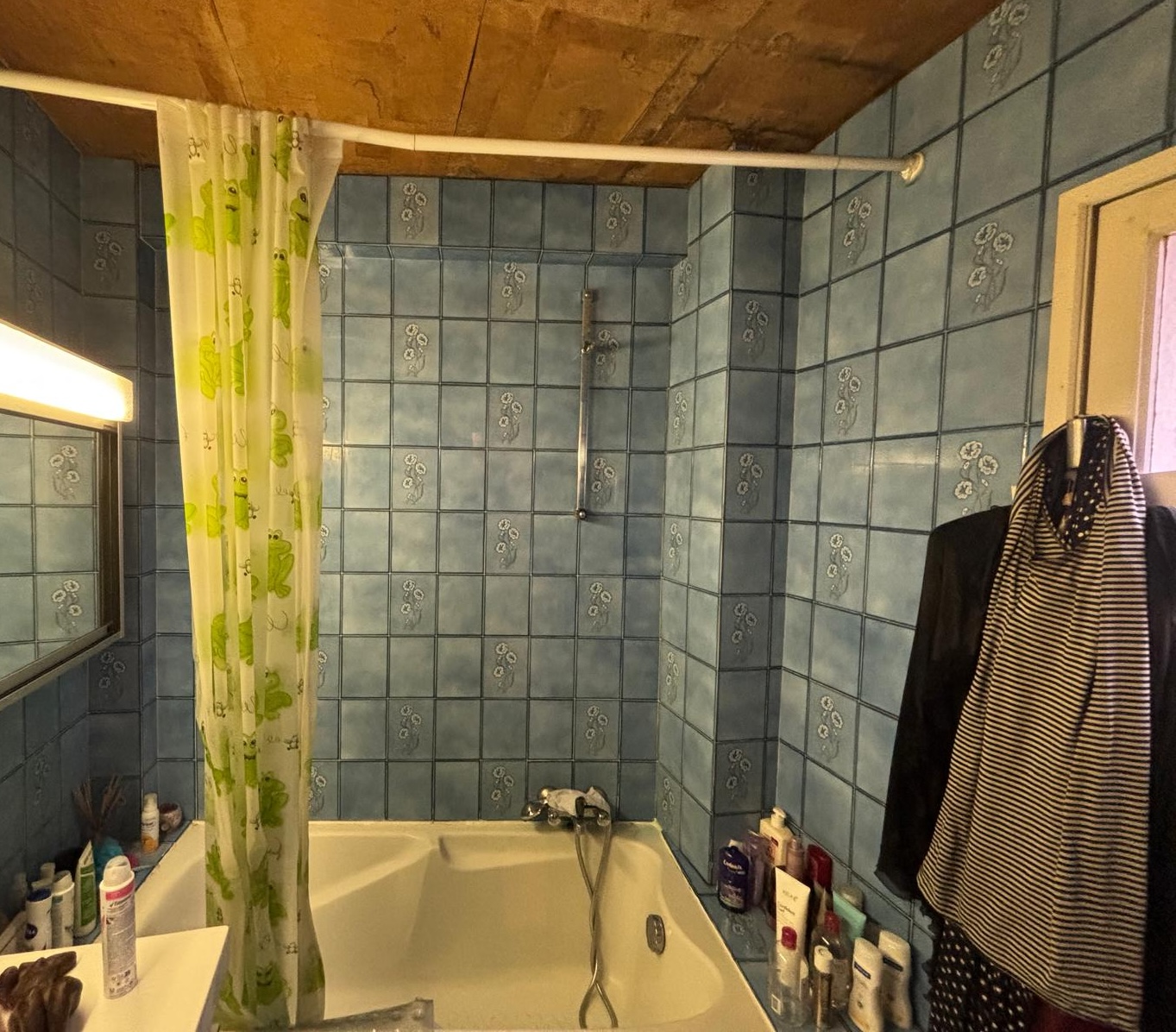 Salle de bains avant rénovation