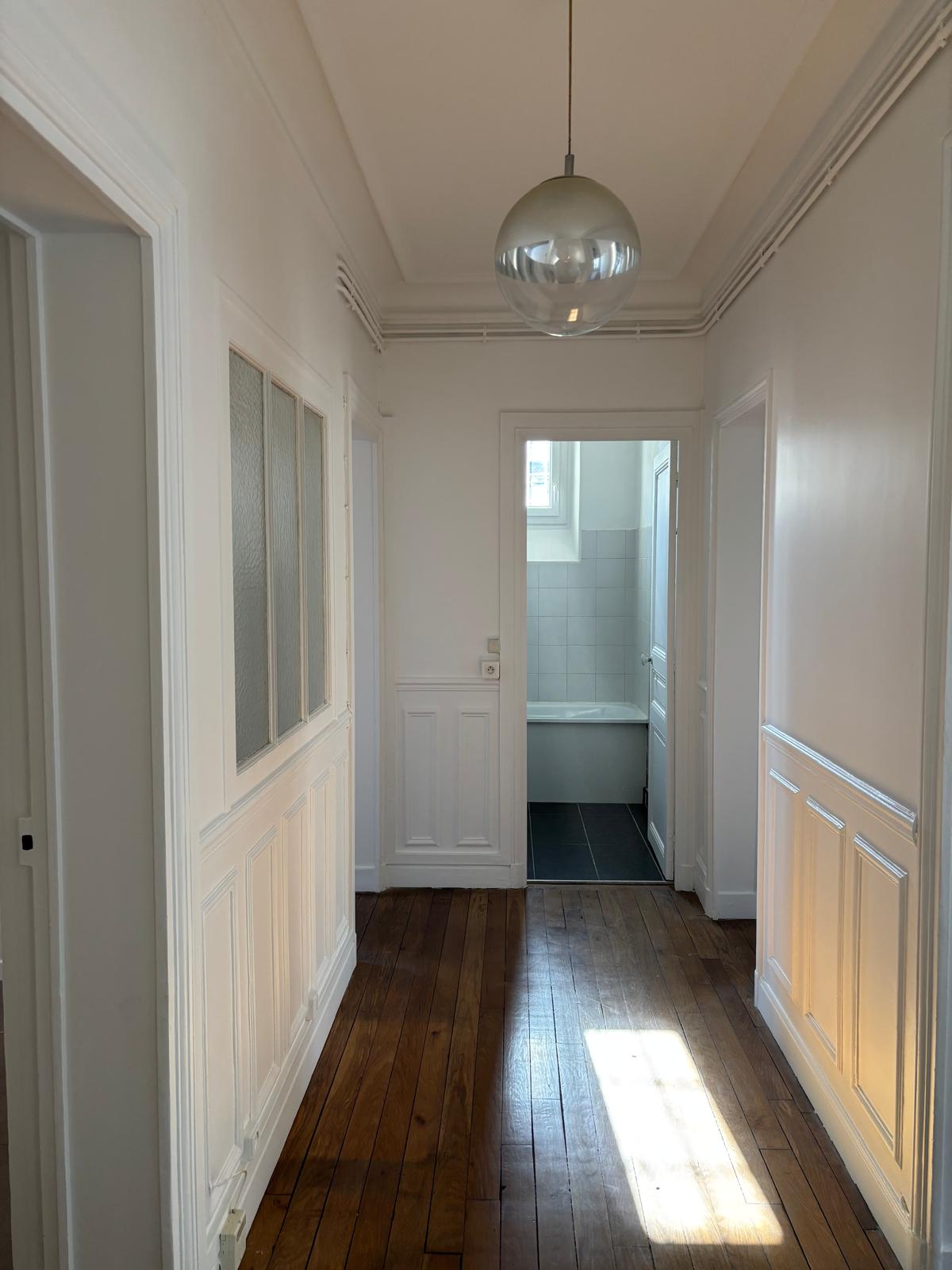 Levallois-Perret — couloir après travaux