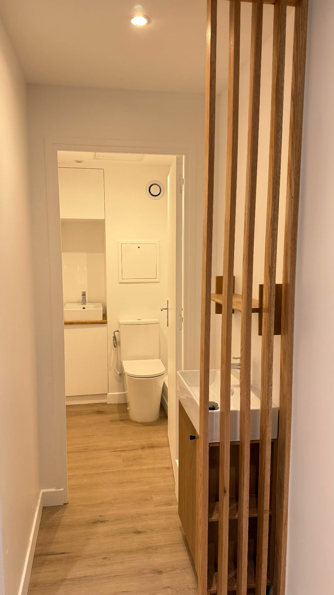 Saint-Cloud — espace sanitaire après travaux
