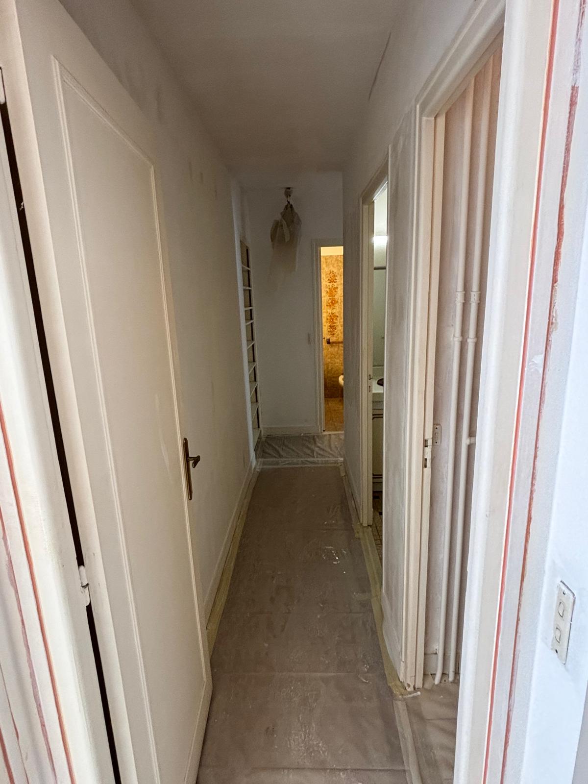 Ville-d'Avray — couloir en cours de travaux